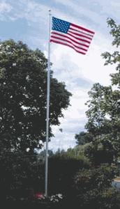 Flagpole & US Flag