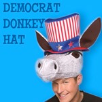 Democrat Donkey Hat - Perfect For 2012 Democrat Convention